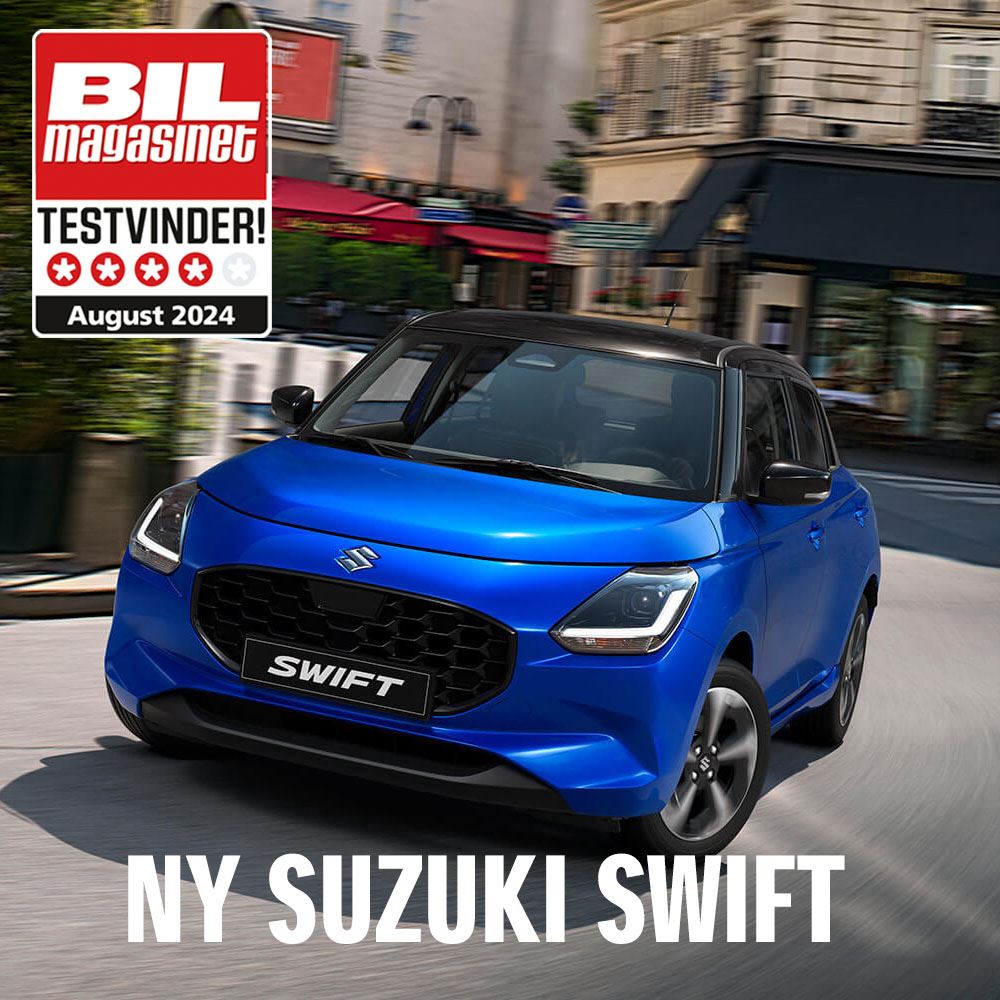 Suzuki Swift privatleasing testvinder i Bilmagasinet